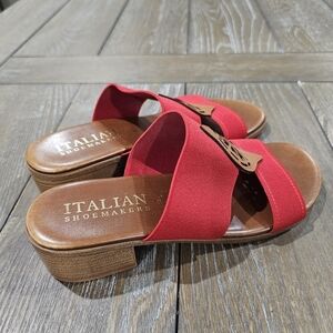 Italian Shoemakers Sandals, Women's Size 7.5
